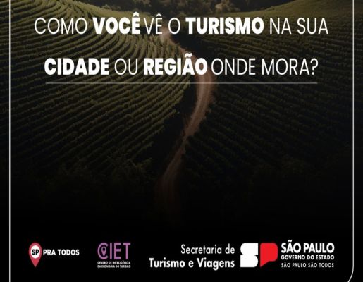 Como você vê o turismo na Cidade ?